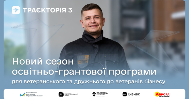 10 мільйонів гривень на масштабування ветеранського та дружнього до ветеранів бізнесу